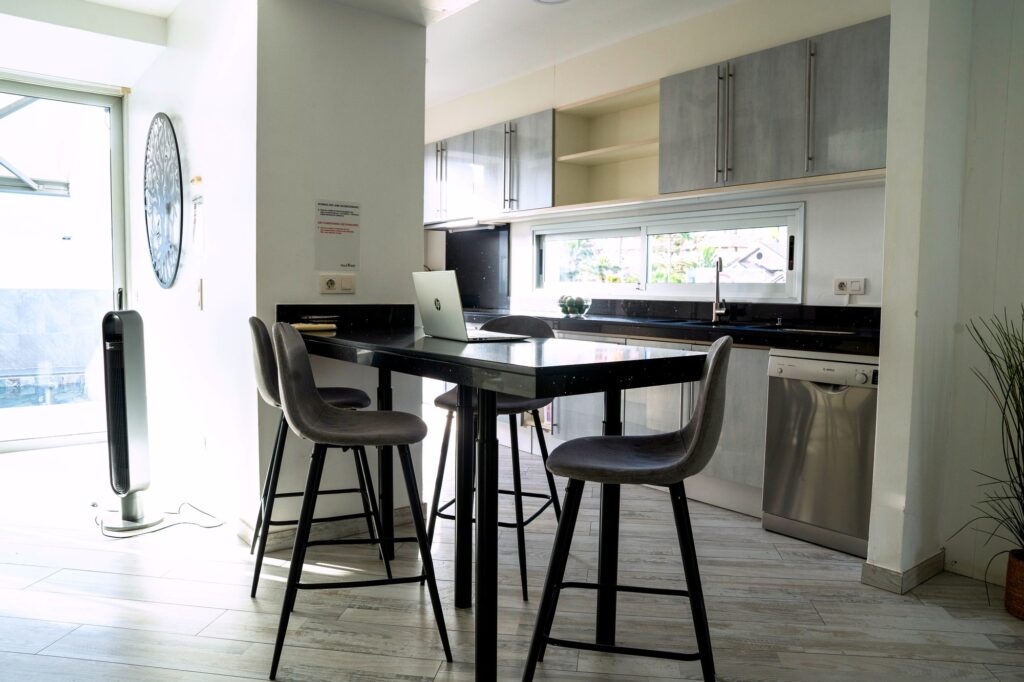 Cucina tavolo alto